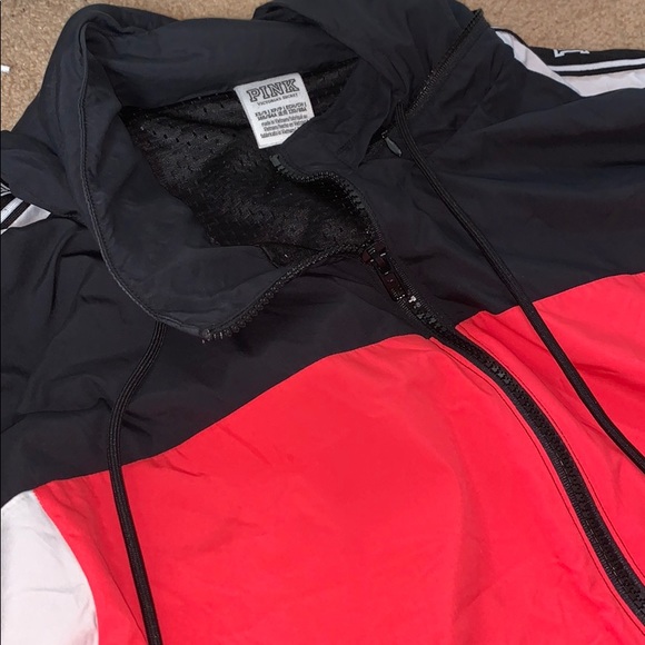 PINK victoria’s secret Neon pink Windbreaker - Picture 3 of 4